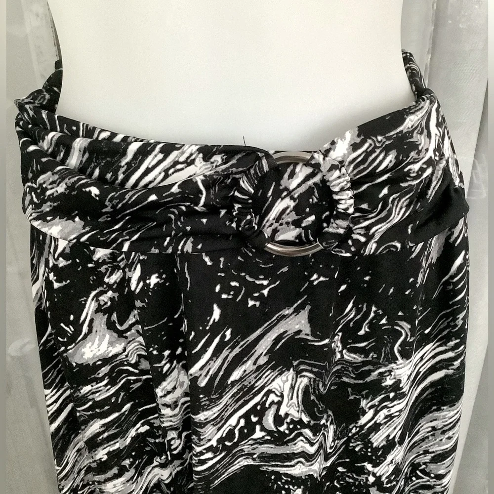 ROBERT LOUIS SPLATTER PAINT DESIGN WIDE LEG PANTS🇺🇸 - Picture 3 of 5